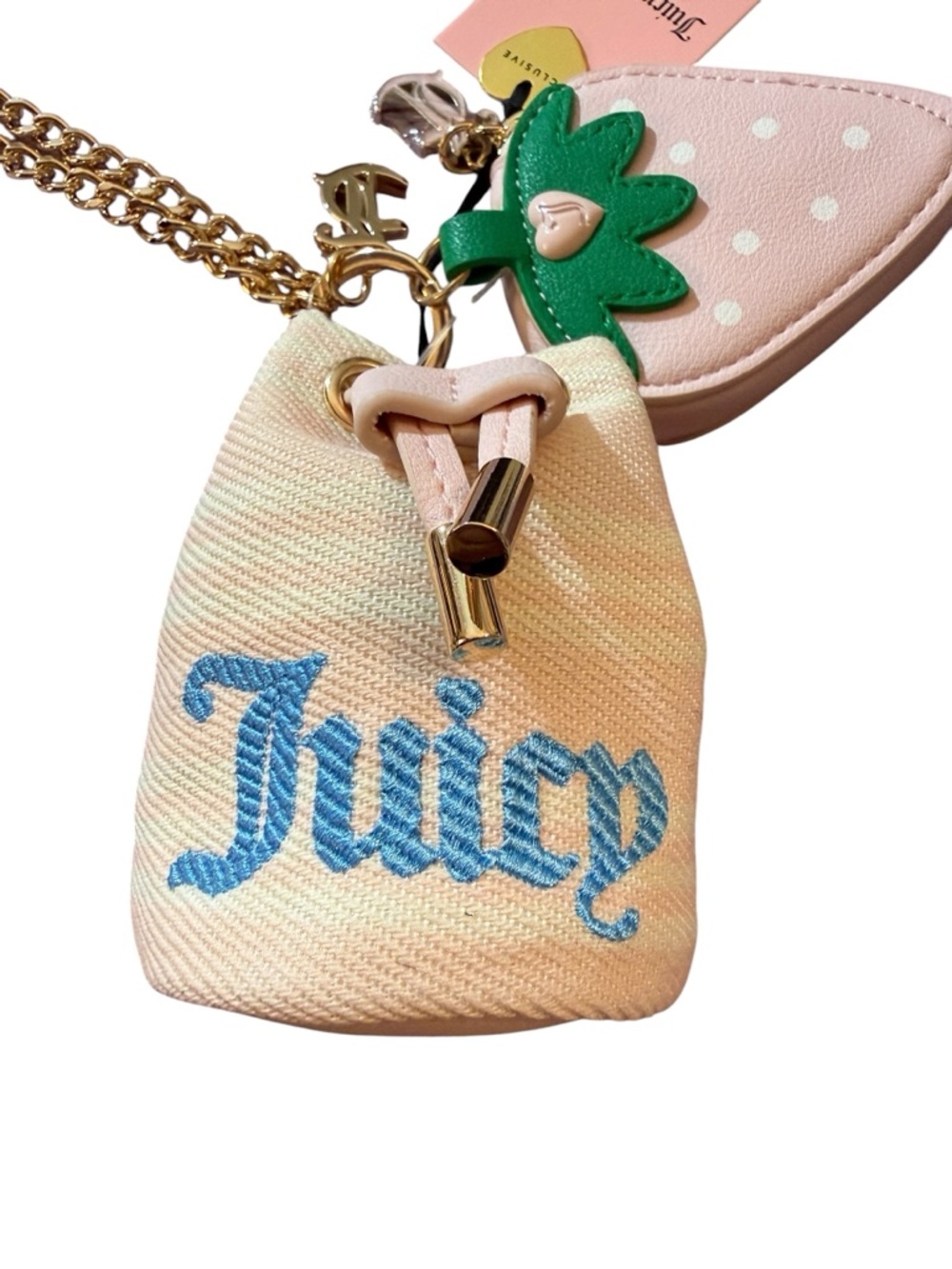 Juicy Couture Strawberry Festival Bag Charm Set, NWT - Picture 3 of 13